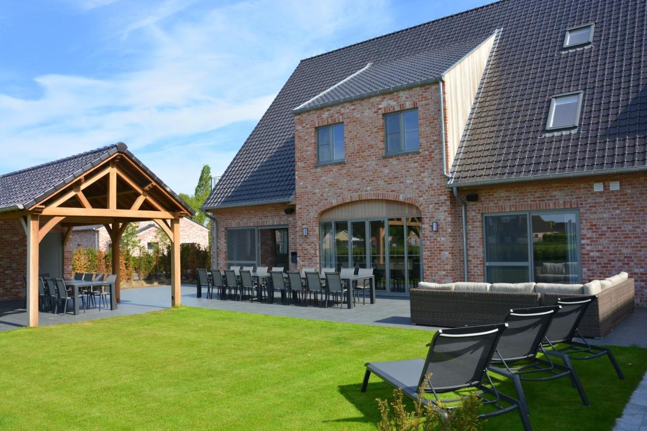 Duins Genot 5 Star Holiday Homes 30P & 40P - Indoorpool & Wellness Jabbeke  Exterior photo